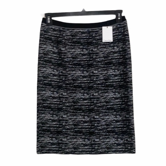Calvin Klein Dresses & Skirts - Calvin Klein NEW White & Black Pencil Skirt